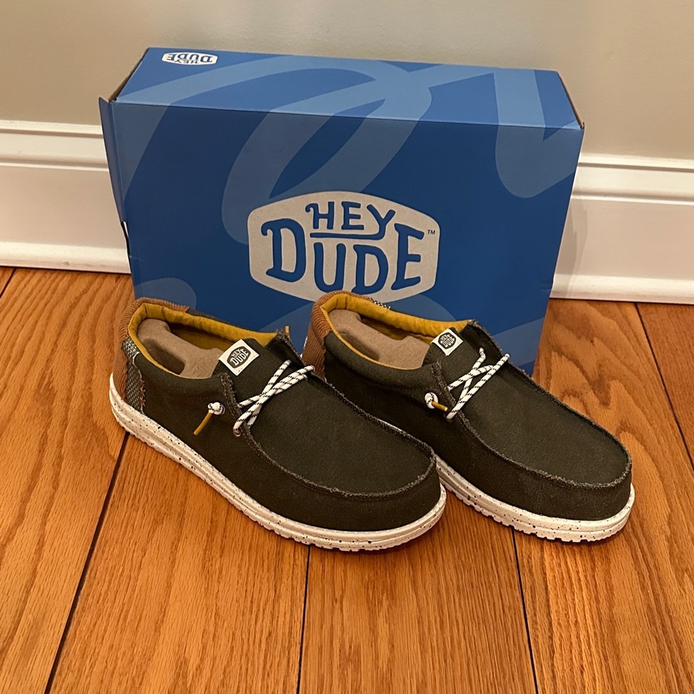 Hey Dude Men's Loafers - Dark Green